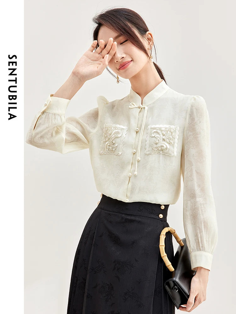 Chinese Style Elegant Blouse