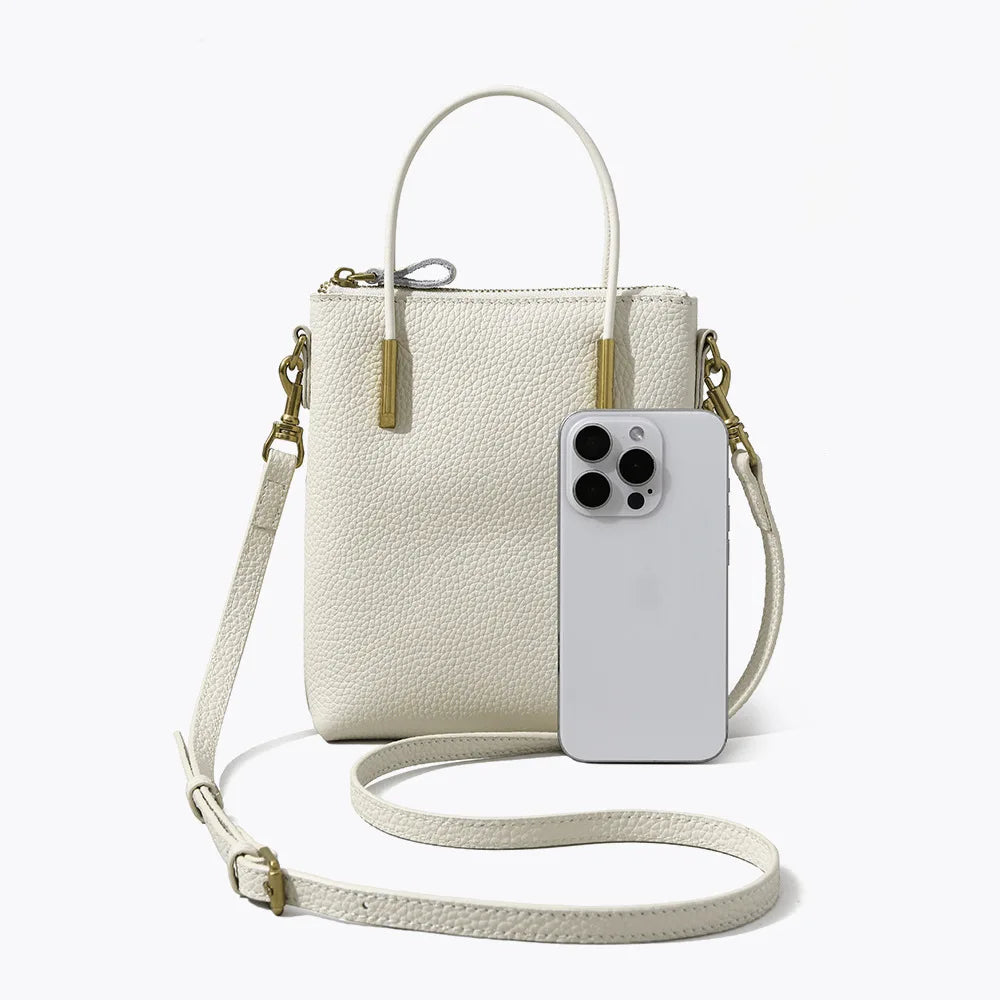 Handbag women's leather crossbody  square bag