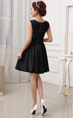 Sleeveless Sashes Knee-length Tank Slim Sexy Homecoming Dress - TeresaCollections