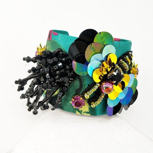 Open Flower Bangle - TeresaCollections