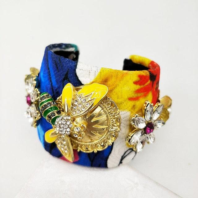 Open Flower Bangle - TeresaCollections